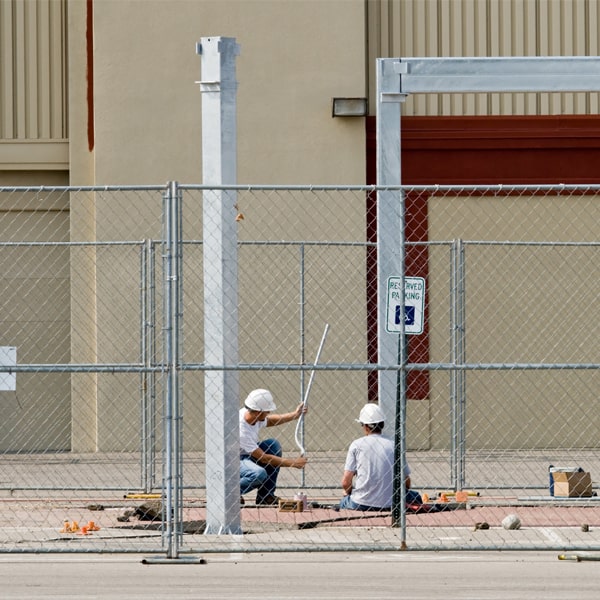 how much time can i rent the temporary fence for my work site or event in London